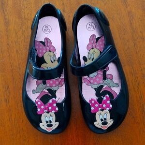 -Minnie Mouse jelly /rubber adjustable strap maryjane shoes